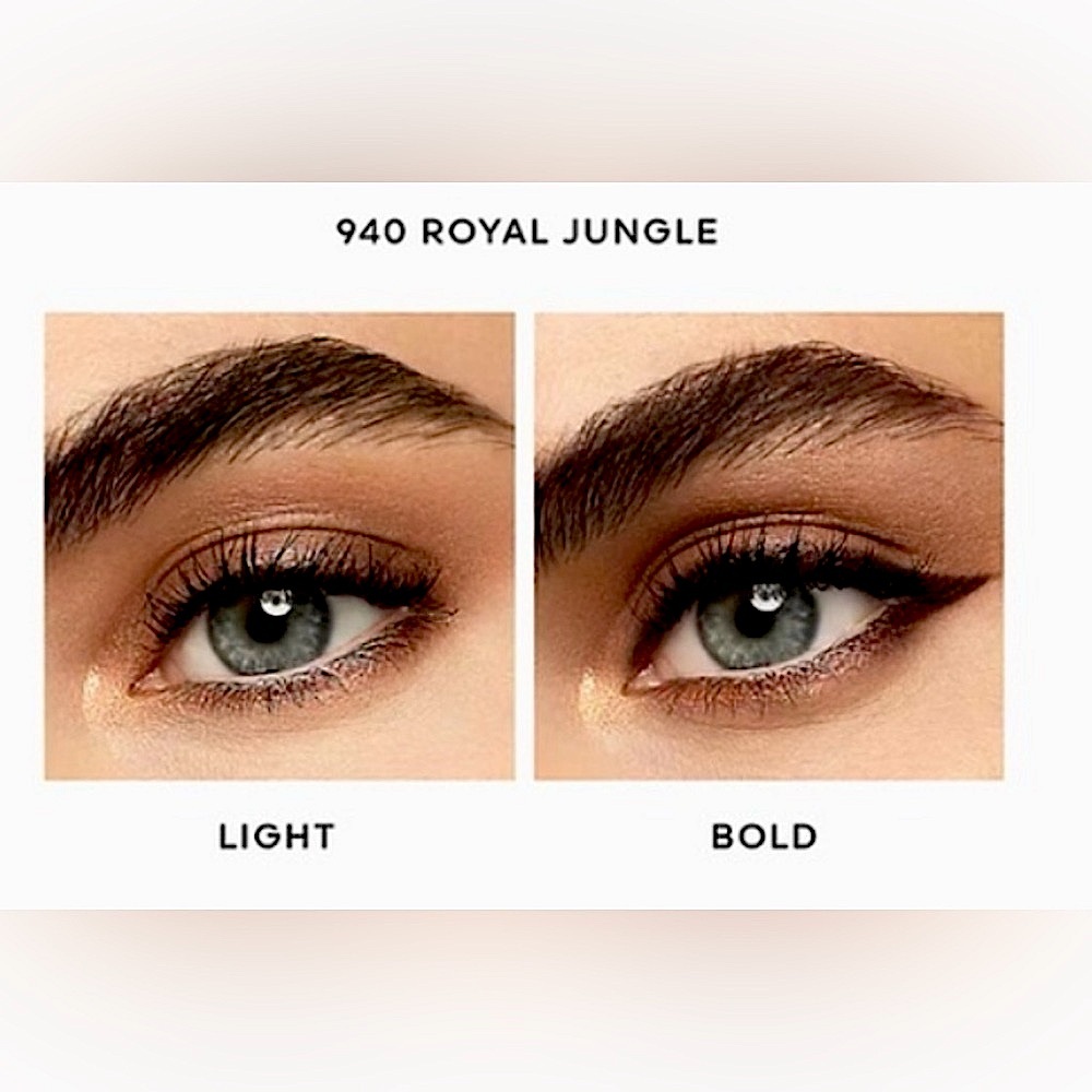 NEW GUERLAIN Ombres G Quad Eyeshadow Palette 940 Royal Jungle Rich Browns & Gold - Picture 5 of 6